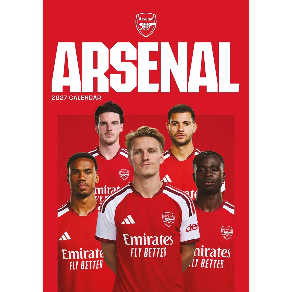 TM-08093-Arsenal-FC-A3-Calendar-2027 TM 08093 Arsenal FC A3 Calendar