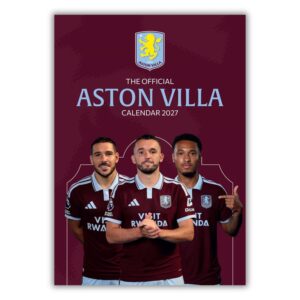 TM 08095 Aston Villa FC A3 Calendar