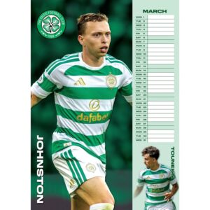 TM 08100 Celtic FC A3 Calendar 2027