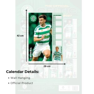 TM 08100 Celtic FC A3 Calendar 2027