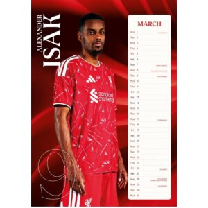 TM 08112 Liverpool FC A3 Calendar 2027