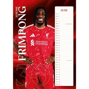 TM 08112 Liverpool FC A3 Calendar 2027