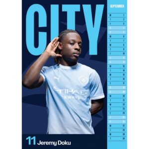 TM 08113 Manchester City FC A3 Calendar 2027