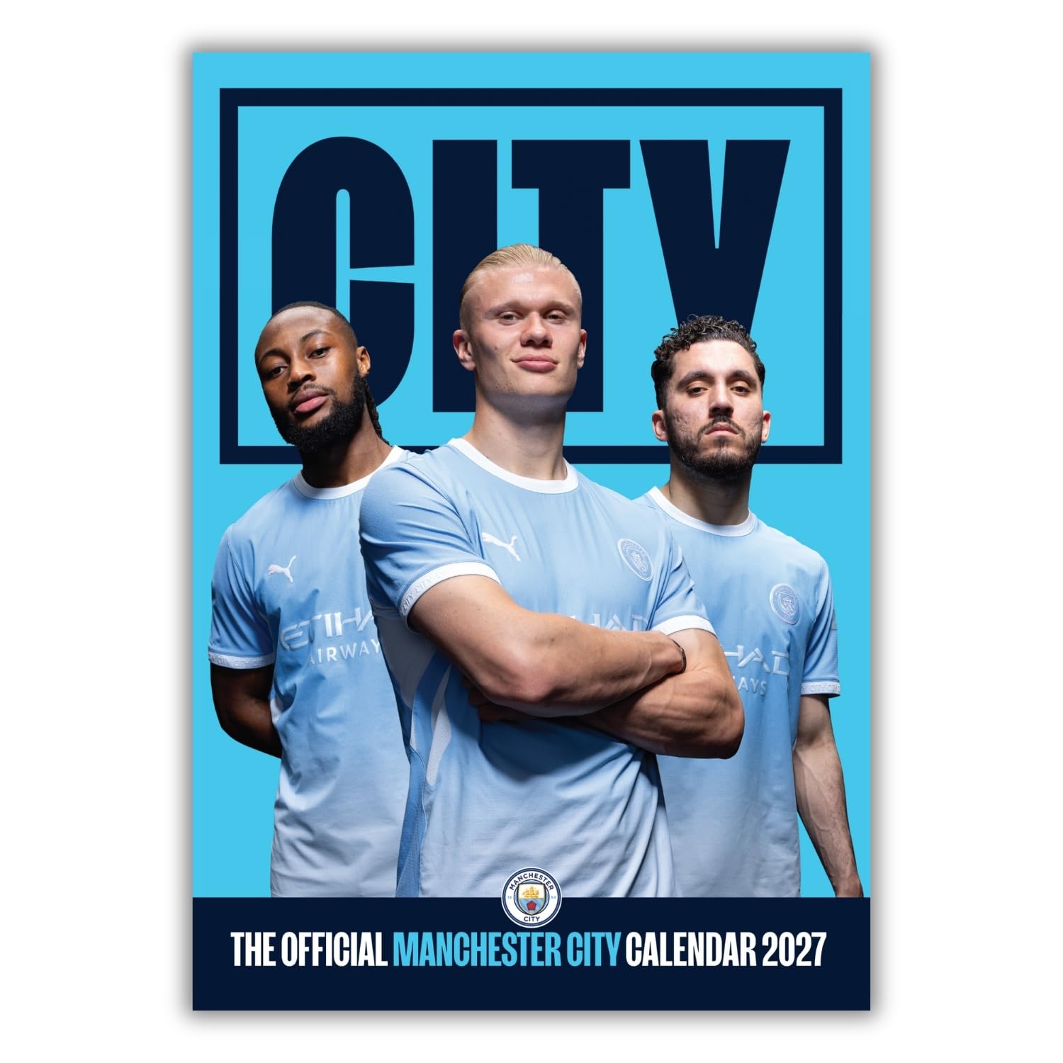 TM-08113-Manchester-City-FC-A3-Calendar-2027 TM 08113 Manchester City FC A3 Calendar