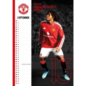 TM 08114 Manchester United FC A3 Calendar 2027