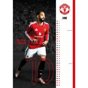 TM 08114 Manchester United FC A3 Calendar 2027