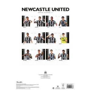TM 08115 Newcastle United FC A3 Calendar 2027