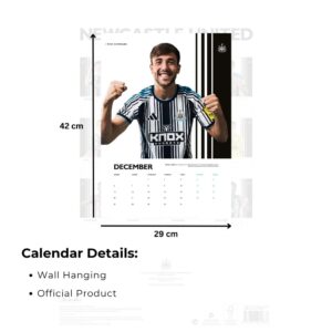 TM 08115 Newcastle United FC A3 Calendar 2027