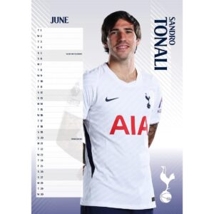 TM 08123 Tottenham Hotspur FC A3 Calendar 2027