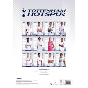 TM 08123 Tottenham Hotspur FC A3 Calendar 2027