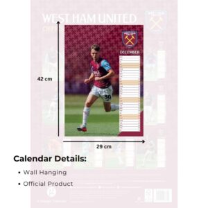 TM 08125 West Ham United FC A3 Calendar 2027