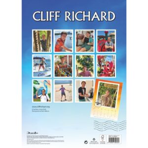 TM 08132 Cliff Richard A3 Calendar 2027TM 08132 Cliff Richard A3 Calendar 2027