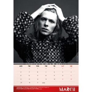 TM 08133 David Bowie A3 Calendar 2027
