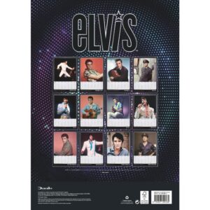TM 08134 Elvis A3 Calendar 2027
