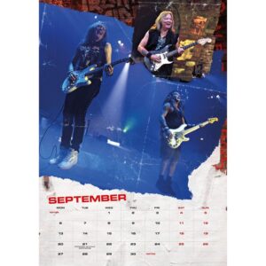 TM 08136 Iron Maiden A3 Calendar 2027
