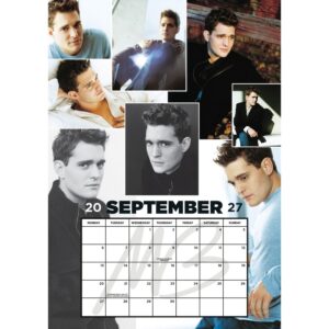 TM 08137 Michael Buble A3 Calendar 2027