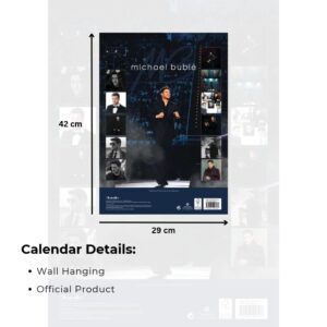 TM 08137 Michael Buble A3 Calendar 2027