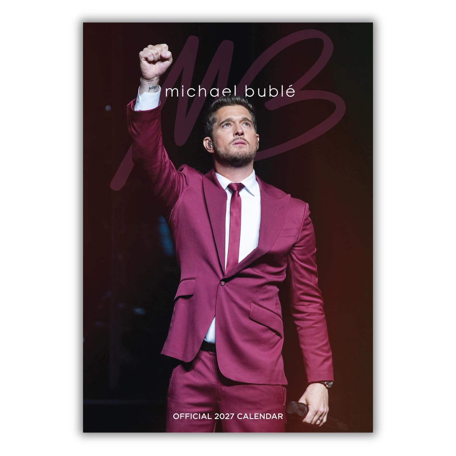 TM-08137-Michael-Buble-A3-Calendar-2027 TM 08137 Michael Buble A3 Calendar
