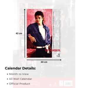 TM 08138 Michael Jackson A3 Calendar 2027