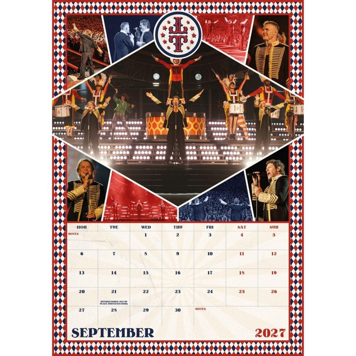 TM 08143 Take That A3 Calendar 2027