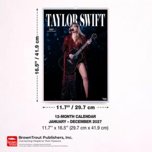 TM 08144 Taylor Swift A3 Calendar 2027TM 08144 Taylor Swift A3 Calendar 2027