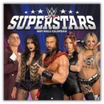 TM 08154 WWE Superstars Square Calendar