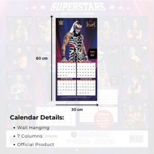 TM 08154 WWE Superstars Square Calendar 2027