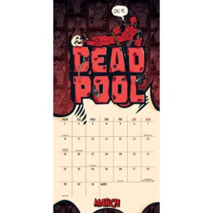 TM 08157 Deadpool Square Calendar 2027