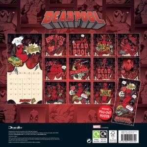 TM 08157 Deadpool Square Calendar 2027
