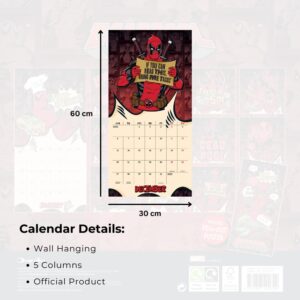 TM 08157 Deadpool Square Calendar 2027