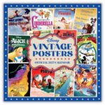 TM 08159 Disney Vintage Square Calendar