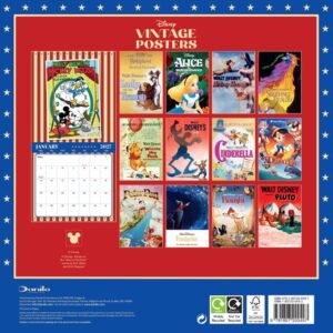 TM 08159 Disney Vintage Square Calendar 2027