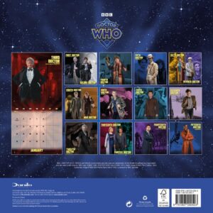 TM 08160 Doctor Who Square Calendar 2027