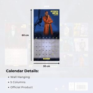 TM 08160 Doctor Who Square Calendar 2027