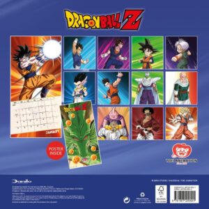 TM 08162 Dragon Ball Z Square Calendar 2027