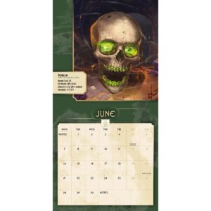 TM 08163 Dungeons Dragons Square Calendar 2027