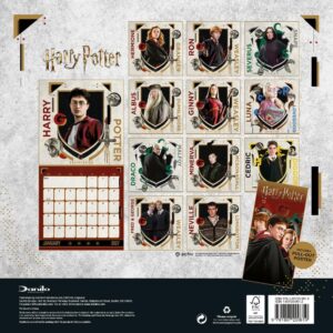 TM 08167 Harry Potter Square Calendar 2027