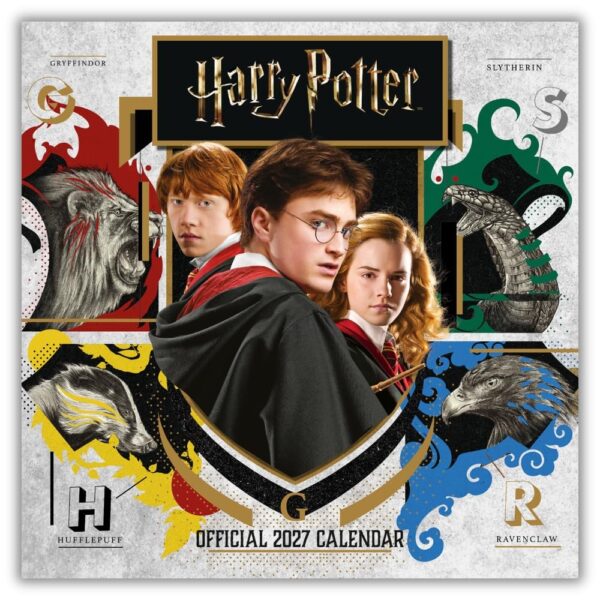 TM 08167 Harry Potter Square Calendar