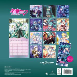 TM 08168 Hatsune Miku Square Calendar 2027