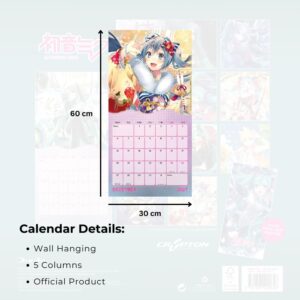 TM 08168 Hatsune Miku Square Calendar 2027