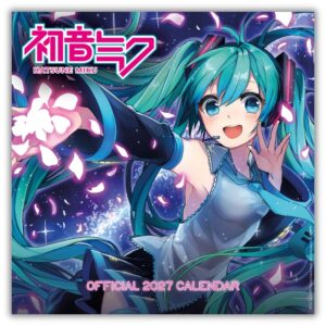 TM 08168 Hatsune Miku Square Calendar