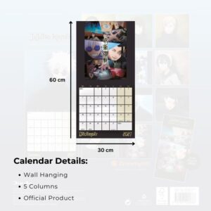 TM 08173 Jujutsu Kaisen Square Calendar 2027