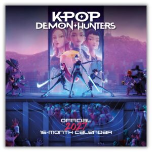 TM 08174 K POP Demon Hunters Square Calendar