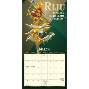 TM 08175 The Legend Of Zelda Square Calendar 2027