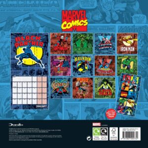 TM 08178 Marvel Square Calendar 2027
