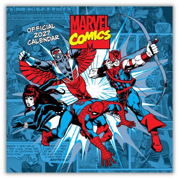 TM 08178 Marvel Square Calendar