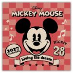 TM 08180 Mickey Mouse Square Calendar