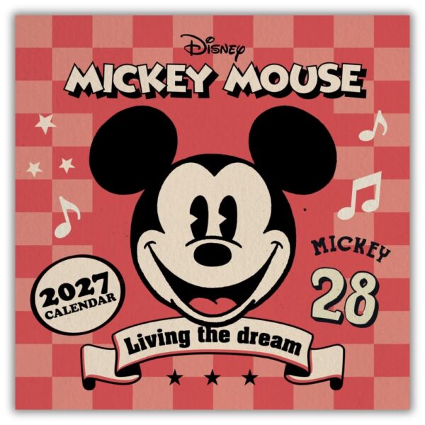 TM 08180 Mickey Mouse Square Calendar