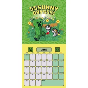 TM 08181 Minecraft Square Calendar 2027