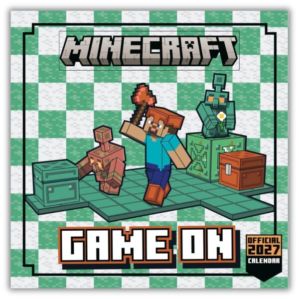 TM 08181 Minecraft Square Calendar